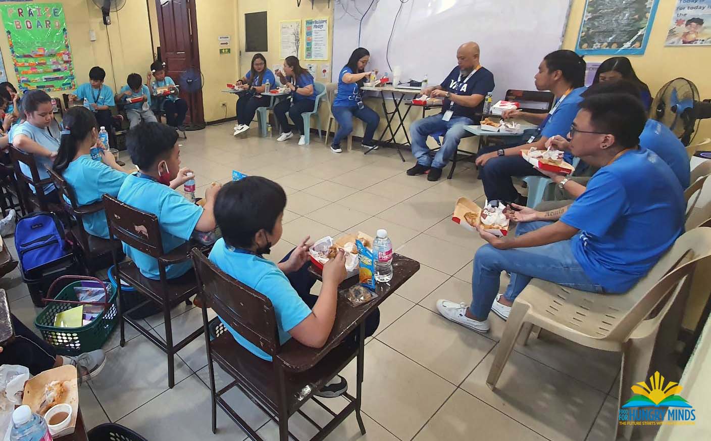 Learning With Visa Volunteers Food For Hungry Minds