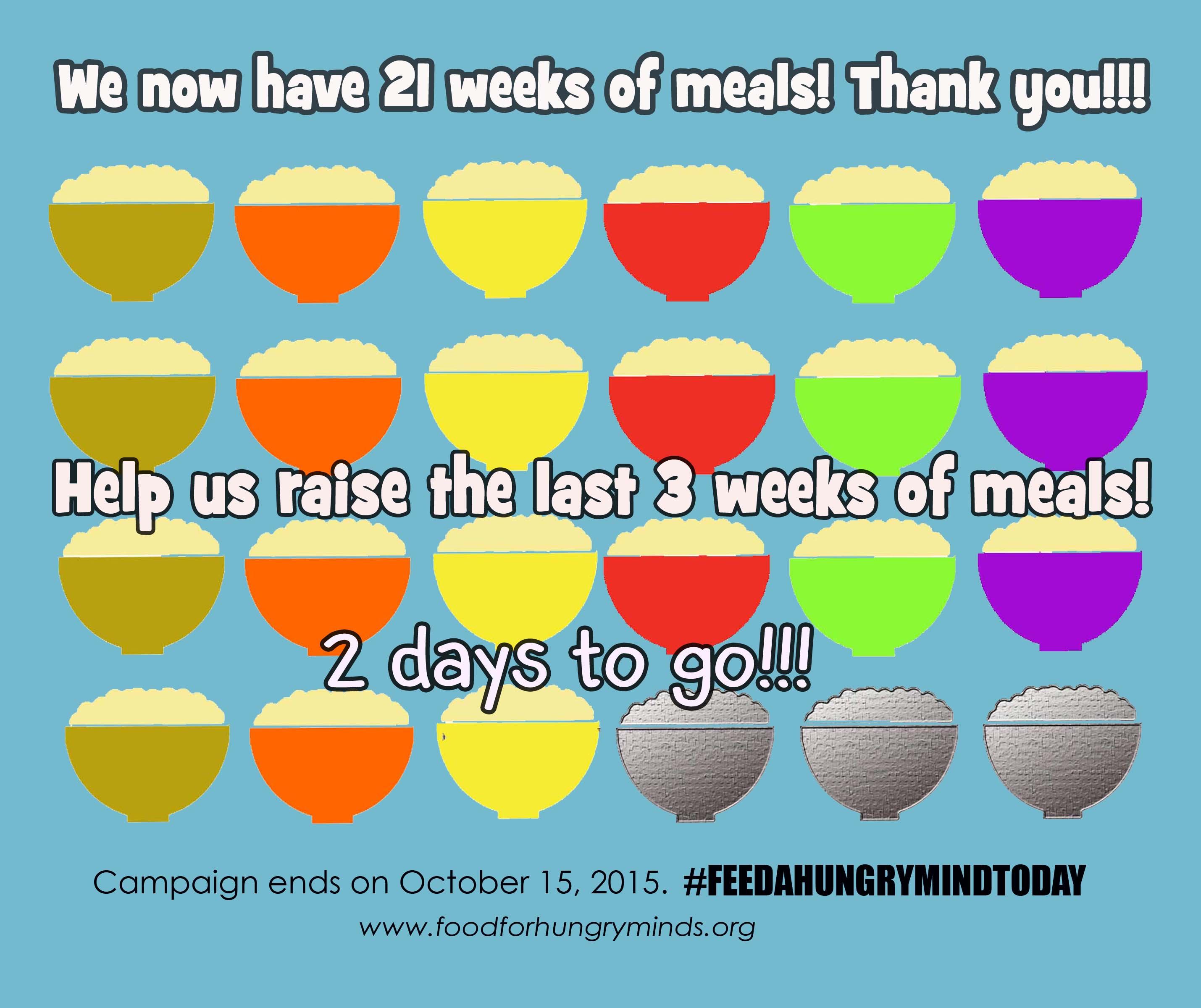 2 days to go!