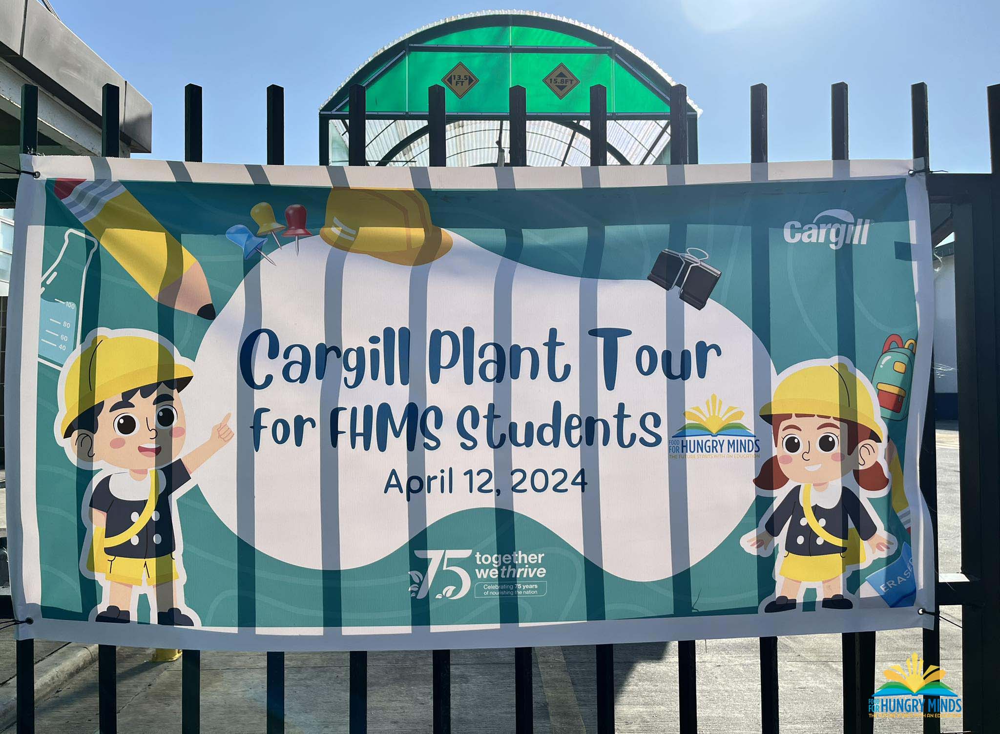 HM Learners Visit to Cargill Plant in Malolos!