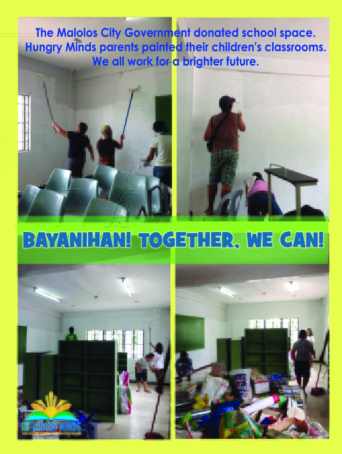 Hungry Minds Bayanihan!