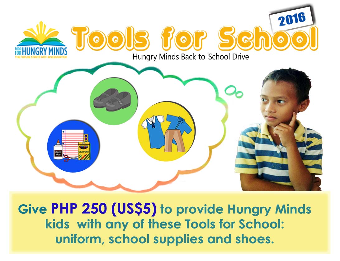 Let's make Hungry Minds students ready for school!