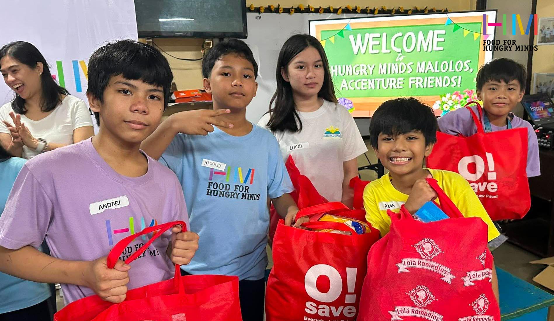 Coming Together to Bring Fun and Support to Hungry Minds Malolos!