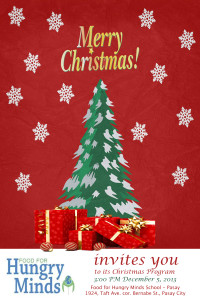 2013 MNL Christmas Program Invitation